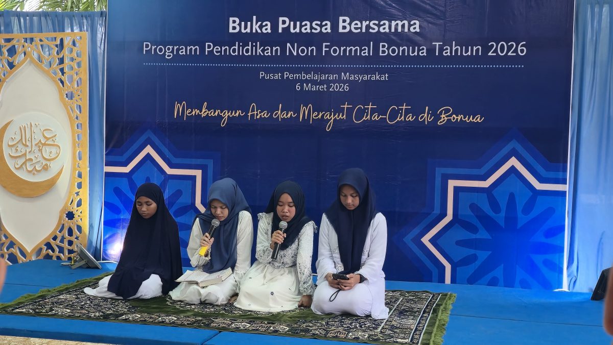 Anak-anak Bonua Tampil Percaya Diri di Acara Buka Puasa Bersama DSLNG