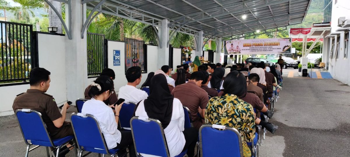 Kejaksaan Negeri Banggai Gelar Buka Puasa Bersama IAD, Guru TK dan Wartawan