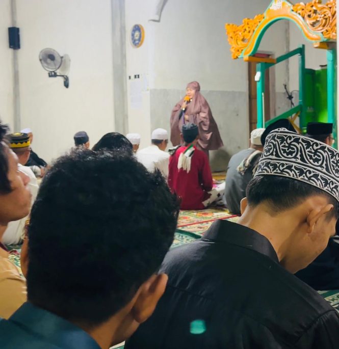 Bantu Pembangunan Masjid, Bagian Safari Ramadhan Gerindra Banggai di Pagimana