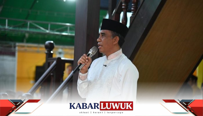 Gubernur Anwar Hafid Buka Puasa Bersama Pemkab Sigi, Serahkan Rumah Bantuan dan Sembako untuk Warga
