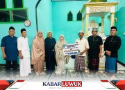 Ramadhan Berkah, PT KLS kembali Salurkan Bantuan Pembangunan Masjid di Moilong