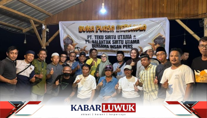 Jalin Silaturahmi, PT TEKU dan Balantak Sirtu Utama Gelar Bukber Bersama Jurnalis Banggai