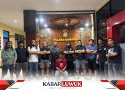 Polres Banggai Amankan Pelaku Spesialis Bobol Rumah Kosong, Hasil Curian Buat Judol dan Sabu