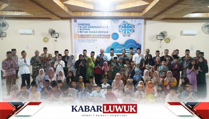 Roadshow Kelembagaan Pemda Banggai, SKK Migas dan JOB Tomori Digelar di Bonebalantak, Diakhiri Buka Puasa Bersama