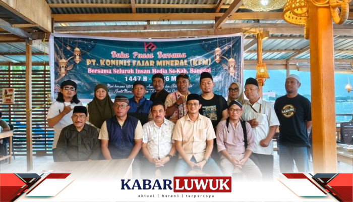 PT Koninis Fajar Mineral Gelar Buka Puasa Bersama Insan Pers di Kabupaten Banggai