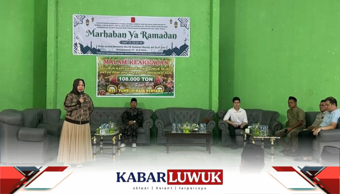 Buka Puasa Bersama PT KLS dan Warga di Desa Samalore Berlangsung Khidmat
