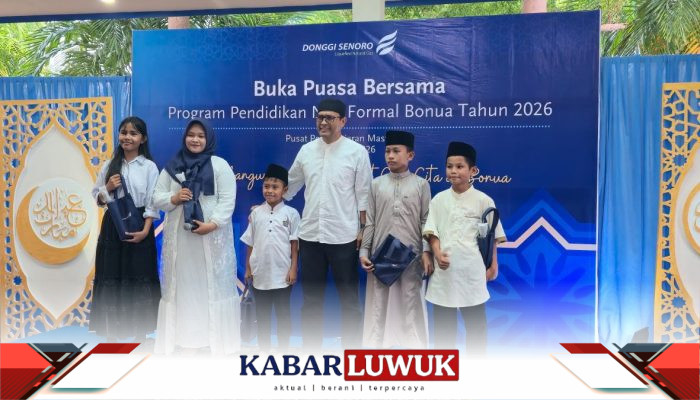 Semarak Ramadhan, Anak-anak Bonua Tampil Percaya Diri di Acara Buka Puasa Bersama DSLNG