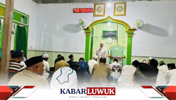 Bantu Rumah Ibadah Bagian Safari Ramadhan Gerindra Banggai di Bunta