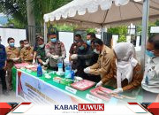 Kejari Banggai Musnahkan Barang Bukti Narkotika