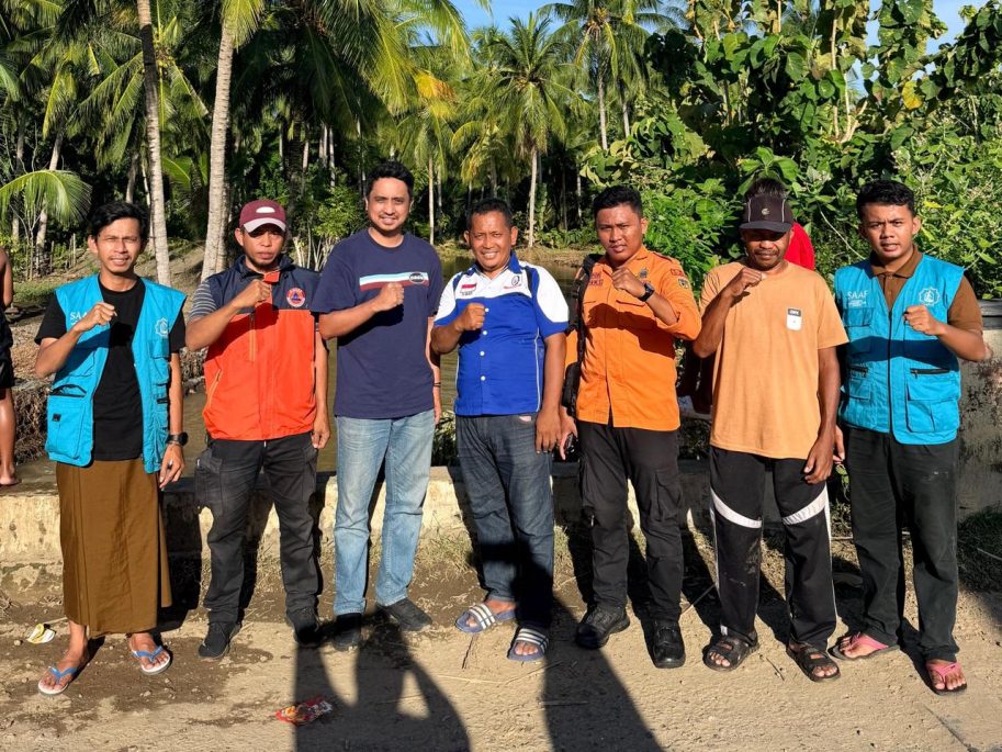 Andhika Amir Bersama BPBD Sulteng Tinjau Langsung Lokasi Banjir di Banggai