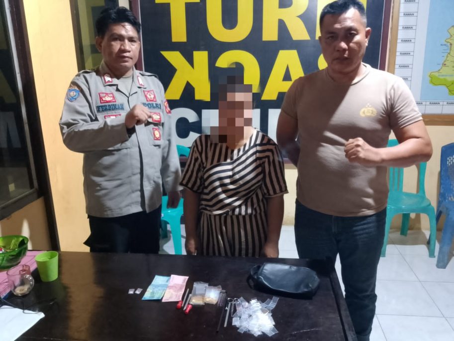 Simpan Sabu di Pakaian Dalam, Wanita Ini Diringkus Polsek Bunta