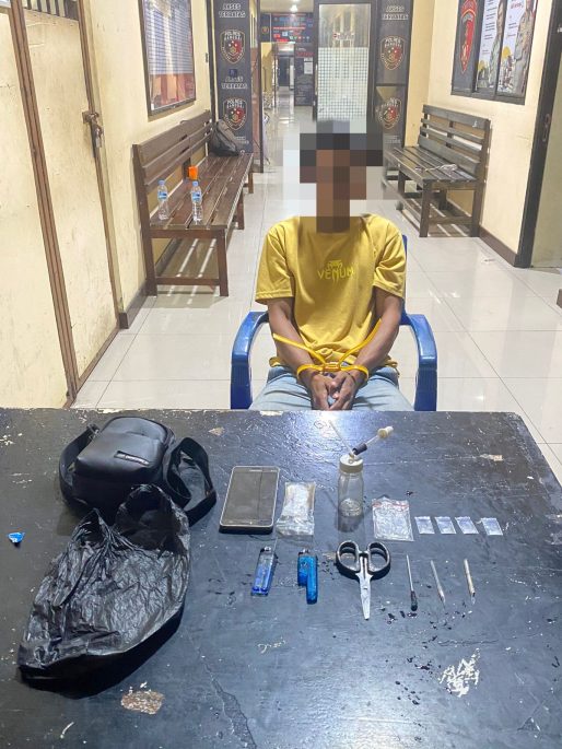 Beli Sabu Untuk Diedarkan di Balantak, Polres Banggai Ringkus FT Bersama Babuk