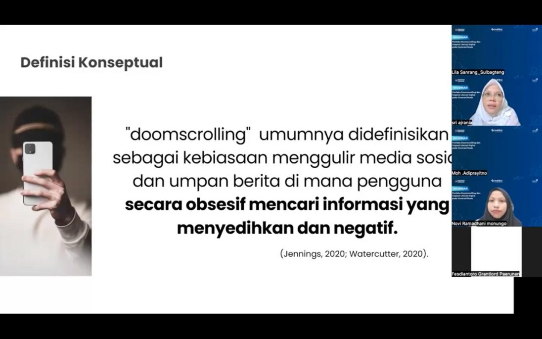 Lawan Tren Doomscrolling, Indibiz KTI Ajak Anak Muda Lebih Bijak Bermedia Sosial