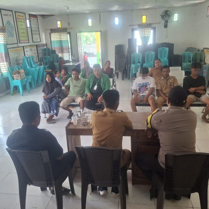 Polisi Mediasi Pertikaian Dua Saudara Tiri di Balantak