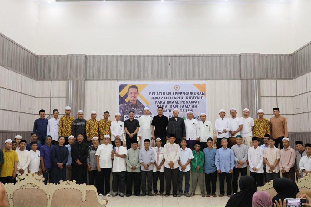 Bekali Imam dan Majelis Taklim, Andhika Mayrizal Amir Dorong Pelatihan Fardhu Kifayah di Sigi