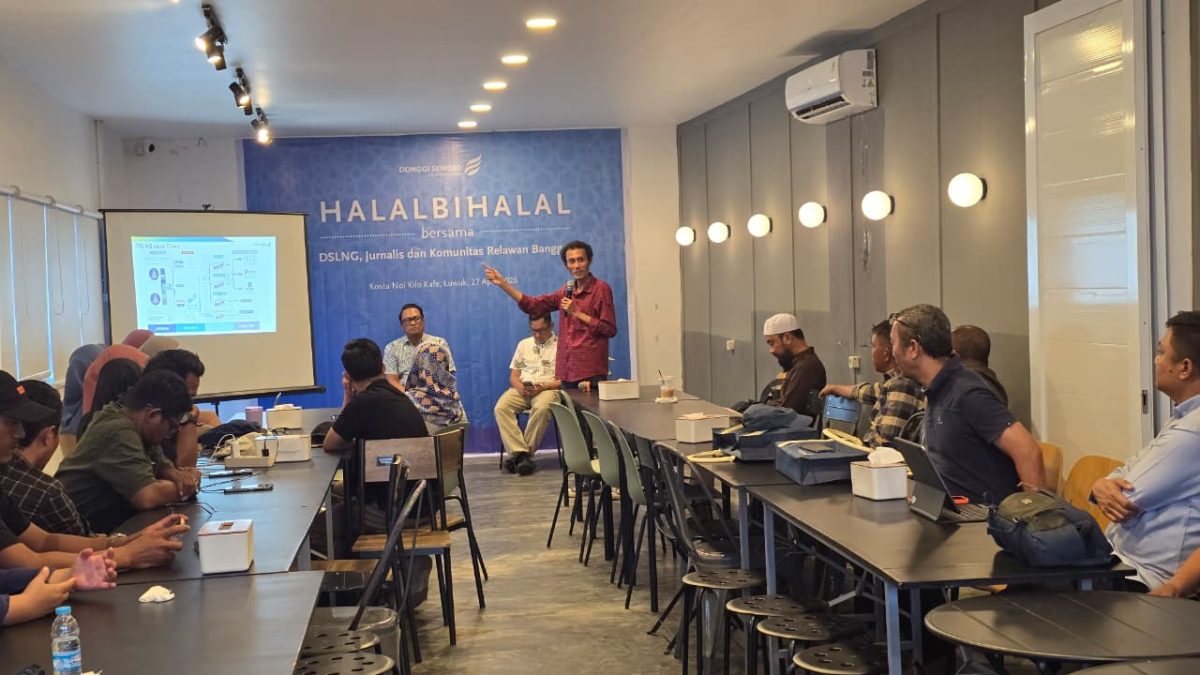 Merawat Kebersamaan, DSLNG Gelar Halalbihalal Bersama Jurnalis dan Komunitas Relawan di Jakarta, Palu dan Luwuk