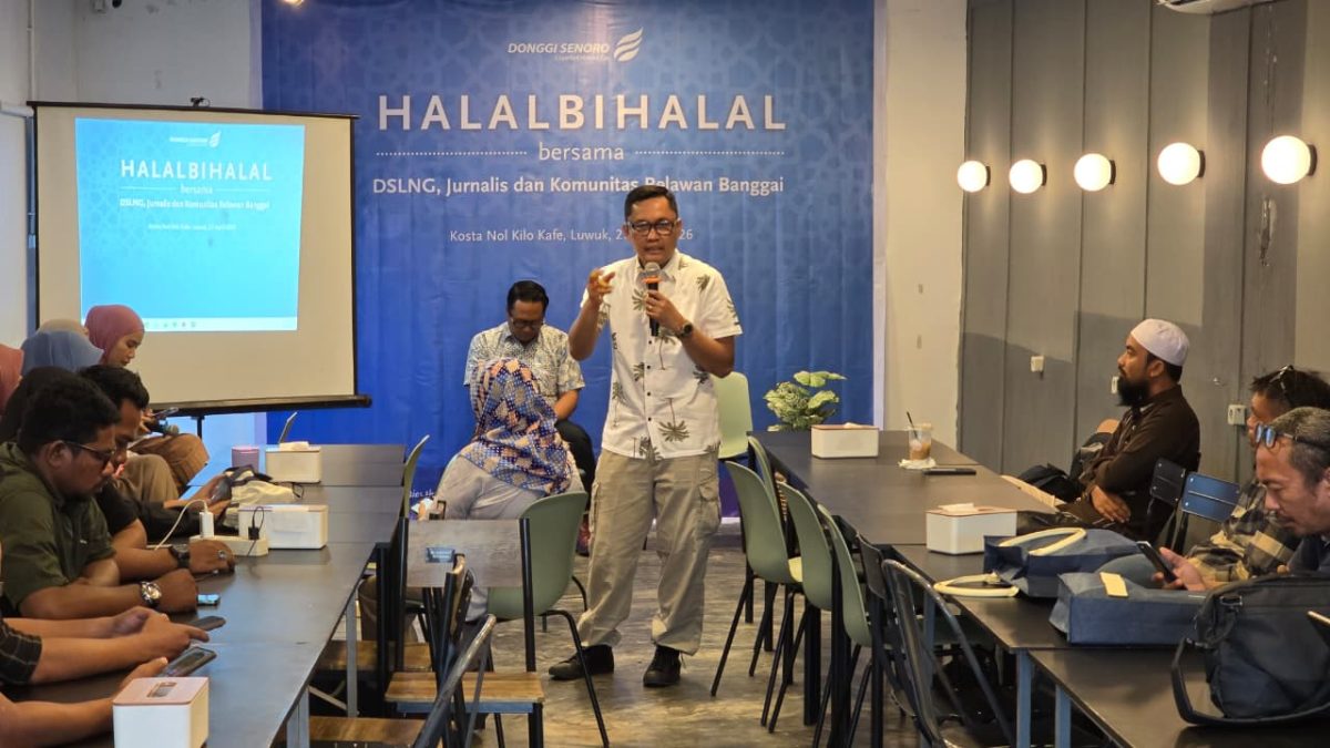Merawat Kebersamaan, DSLNG Gelar Halalbihalal Bersama Jurnalis dan Komunitas Relawan di Jakarta, Palu dan Luwuk