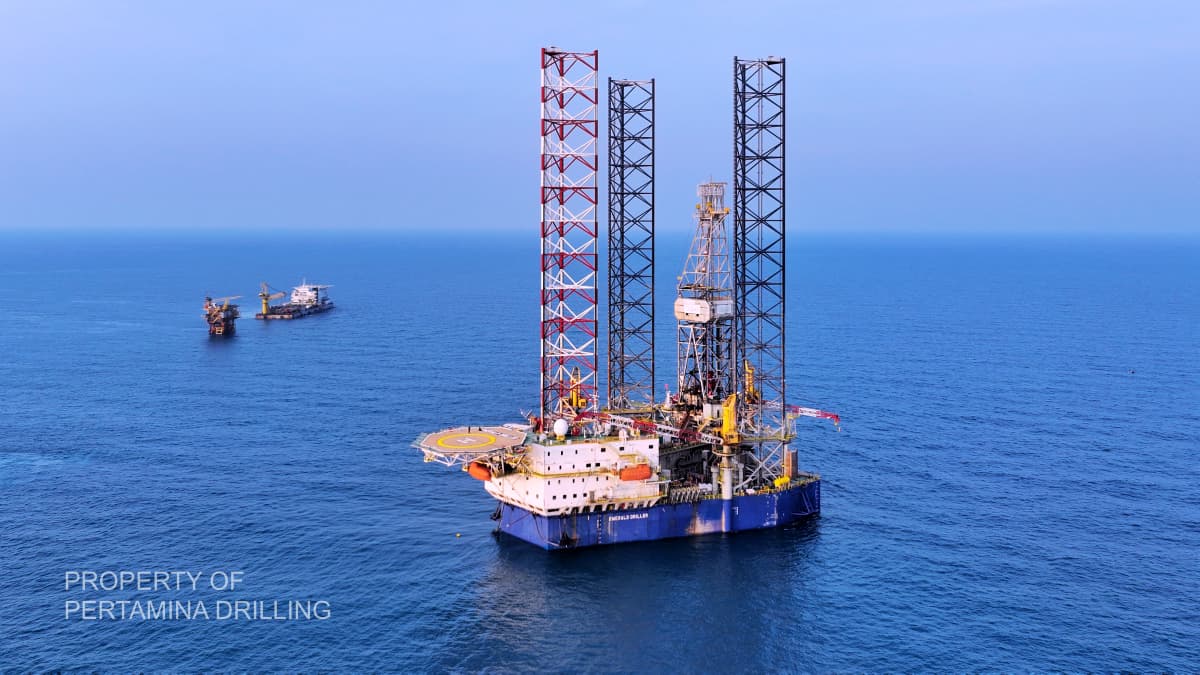 Pertamina Drilling Sediakan Jack Up Rig untuk Pengembangan Lapangan Gas Mako