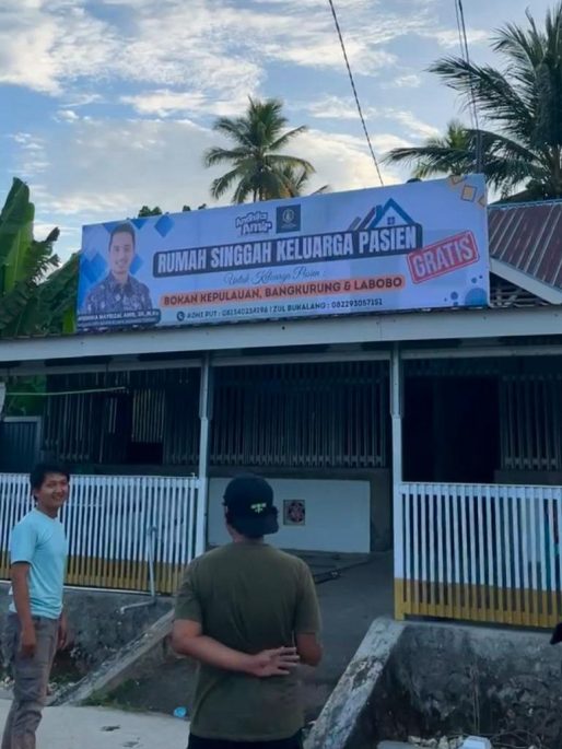 Andhika Mayrizal Amir dan SAAF Kolaborasi Sediakan Rumah Singgah Gratis Keluarga Pasien di RSUD Banggai