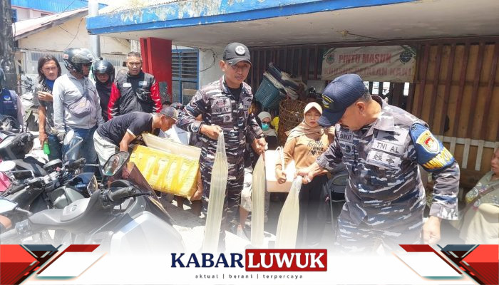 Pos TNI AL Luwuk Lanal Palu Gagalkan Penyelundupan Miras Jenis Cap Tikus Sebanyak 30 Bungkus