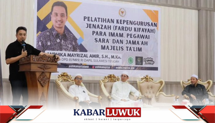 Bekali Imam dan Majelis Taklim, Andhika Mayrizal Amir Dorong Pelatihan Fardhu Kifayah di Sigi