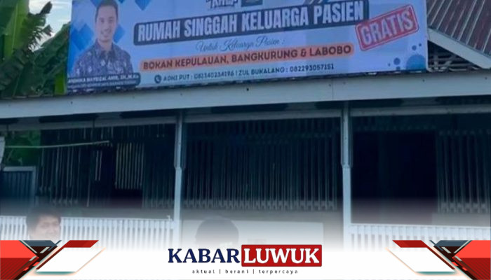 Andhika Mayrizal Amir dan SAAF Kolaborasi Sediakan Rumah Singgah Gratis Keluarga Pasien di RSUD Banggai