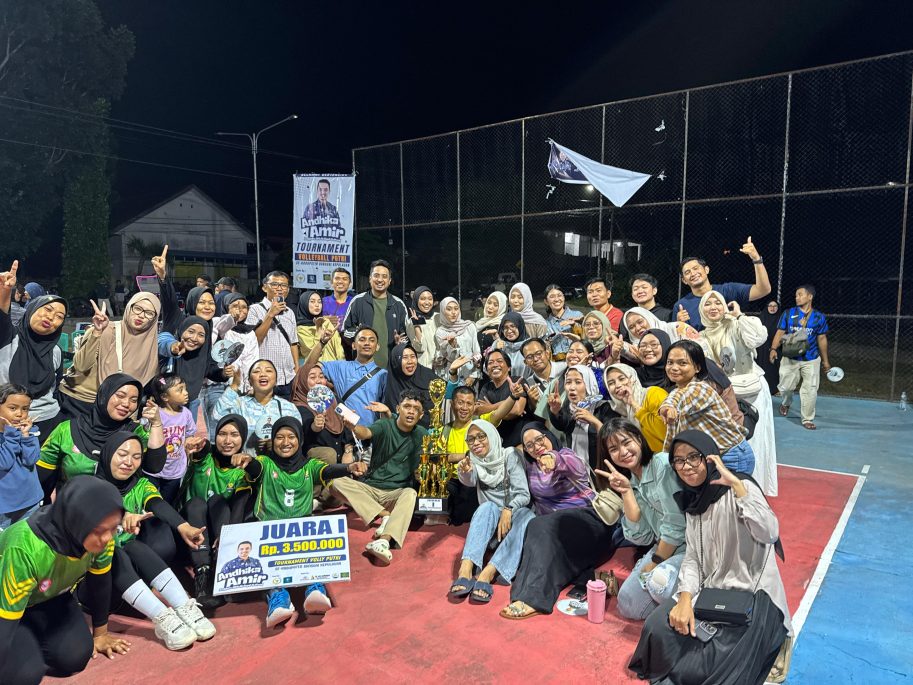 Turnamen Voli Putri Andhika Amir Cup I Sukses Digelar di Bangkep