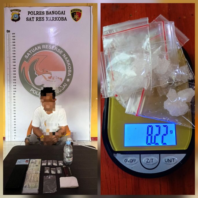 Polisi Gagalkan Peredaran Sabu, Pelaku Dicegat di Pintu Masuk Kota Luwuk