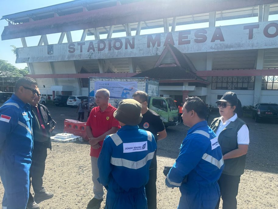 DSLNG Salurkan Bantuan untuk Korban Terdampak Gempa di Minahasa