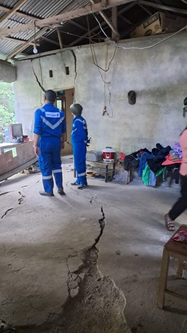 DSLNG Salurkan Bantuan untuk Korban Terdampak Gempa di Minahasa