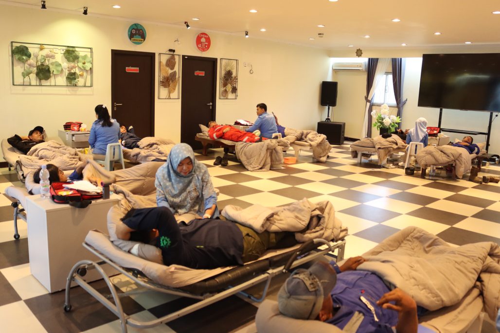 DSLNG Kembali Gelar Donor Darah, Berhasil Kumpulkan 250 Kantong Darah untuk Banggai