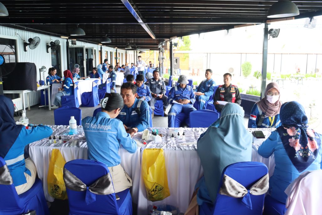 DSLNG Kembali Gelar Donor Darah, Berhasil Kumpulkan 250 Kantong Darah untuk Banggai