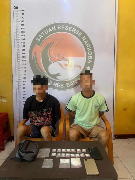 Dua Pengedar Diringkus di Luwuk Utara, Polisi Sita 50 Gram Sabu