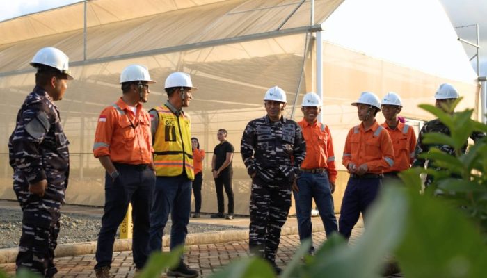 Perkuat ESG, Keamanan Maritim, dan Hilirisasi Nikel, Komandan Lanal Palu Kunjungi Area Operasional PT Vale di Morowali
