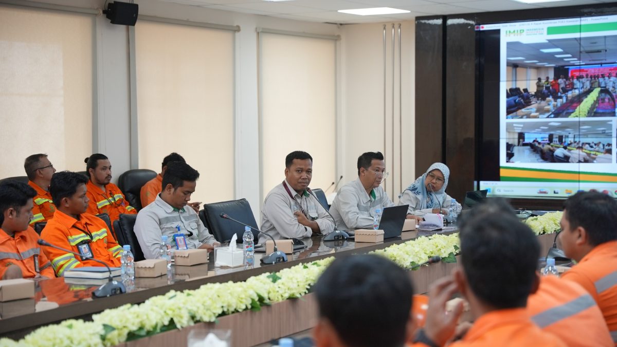IMIP Perkuat Pengawasan dan Bangun Budaya K3