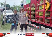 Pastikan Distribusi tepat Sasaran, Polisi Pantau Pasar Murah Gas LPG 3 Kg di Kintom-Nambo