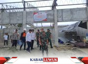 Perkuat Ekonomi Desa, Dandim 1308/Luwuk Banggai Dampingi Danrem 132/Tadulako Pantau Pembangunan Koperasi Merah Putih