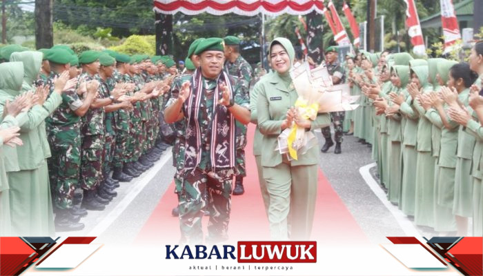 Danrem 132/Tadulako Laksanakan Kunjungan Kerja ke Kodim 1308/LB, Tekankan Disiplin dan Solidaritas Prajurit
