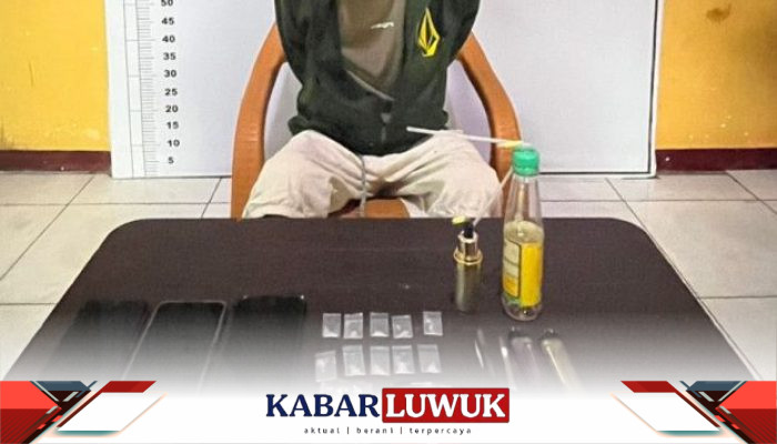 Terlibat Narkoba, Pria Paruh Baya Diamankan Sat Narkoba Polres Banggai