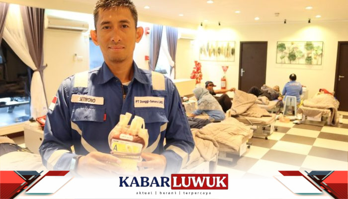 DSLNG Kembali Gelar Donor Darah, Berhasil Kumpulkan 250 Kantong Darah untuk Banggai