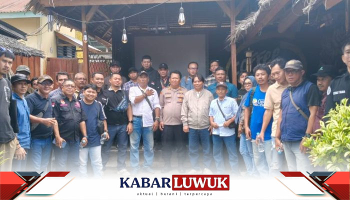 Coffee Morning Polres Banggai Bahas Etika Foto dan Kecepatan Konfirmasi