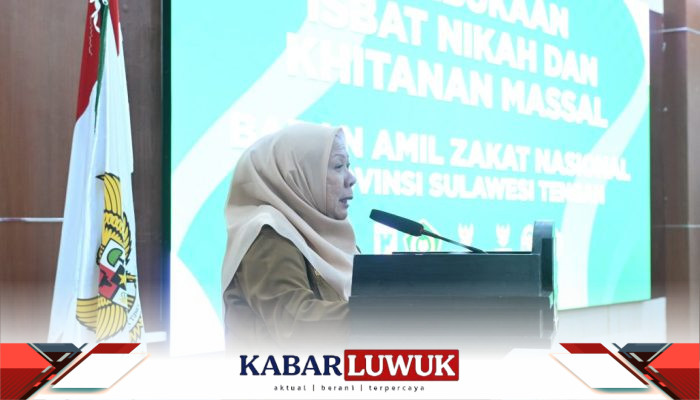Wagub Sulteng Buka Isbat Nikah dan Khitanan Massal, 62 Pasangan Kini Miliki Legalitas Resmi