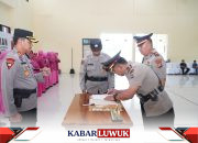 Kapolres Pimpin Sertijab PJU Polres Banggai