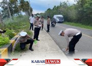 Polisi Olah TKP Kecelakaan Maut di Nambo Banggai, Pelajar Boncengan Tabrak Truk