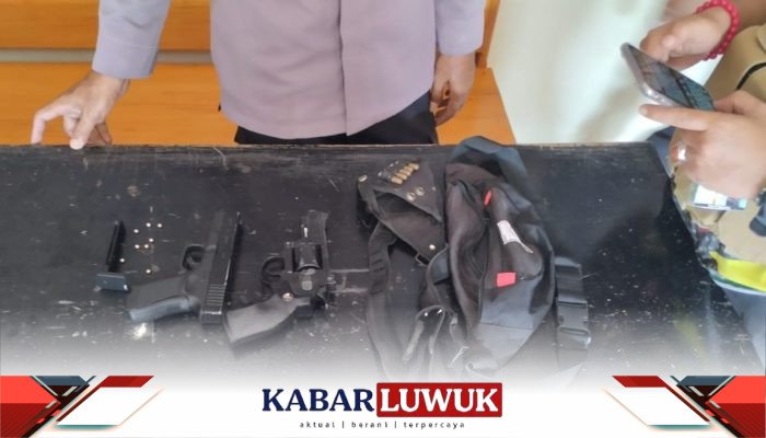 Polisi Amankan 2 Unit Airsoft Gun Tak Berizin Milik Warga Pagimana Banggai