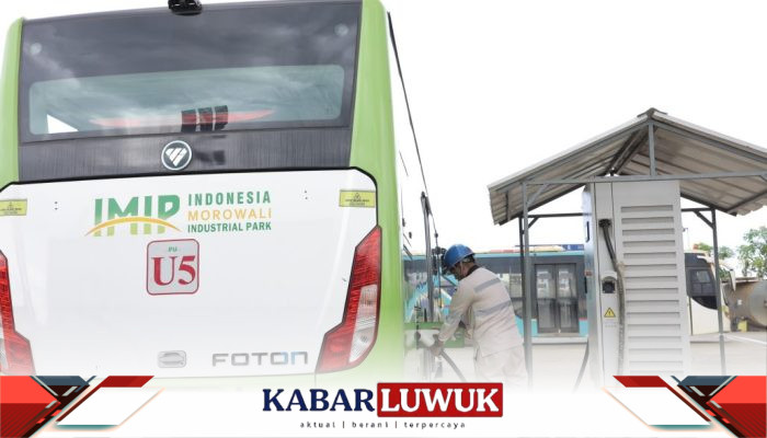 Dukung Percepatan Elektrifikasi, IMIP Operasikan Bus Listrik untuk Karyawan