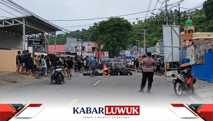 Ratusan Warga Maahas Gelar Aksi Protes Tuntut Pelaku Pengeroyokan Ditangkap