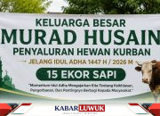 Jelang Idul Adha 2026, Keluarga Besar Murad Husain Salurkan 15 Ekor Sapi Kurban