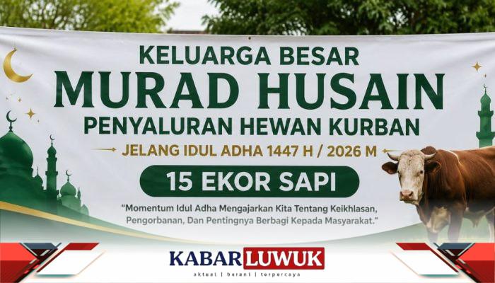 Jelang Idul Adha 2026, Keluarga Besar Murad Husain Salurkan 15 Ekor Sapi Kurban