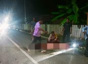 Polsek Bunta Evakuasi Korban Laka Tunggal